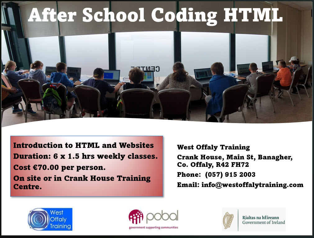 After School Coding HTML After School Coding HTML